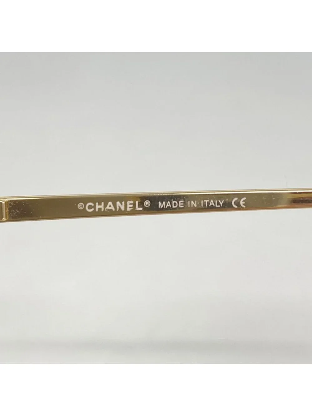 Chanel Sunglasses Acetate Brown Gold Eyewear